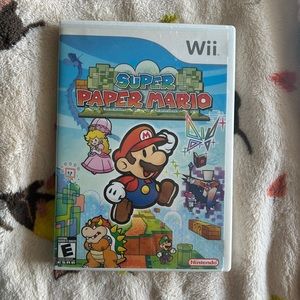 super paper mario wii game